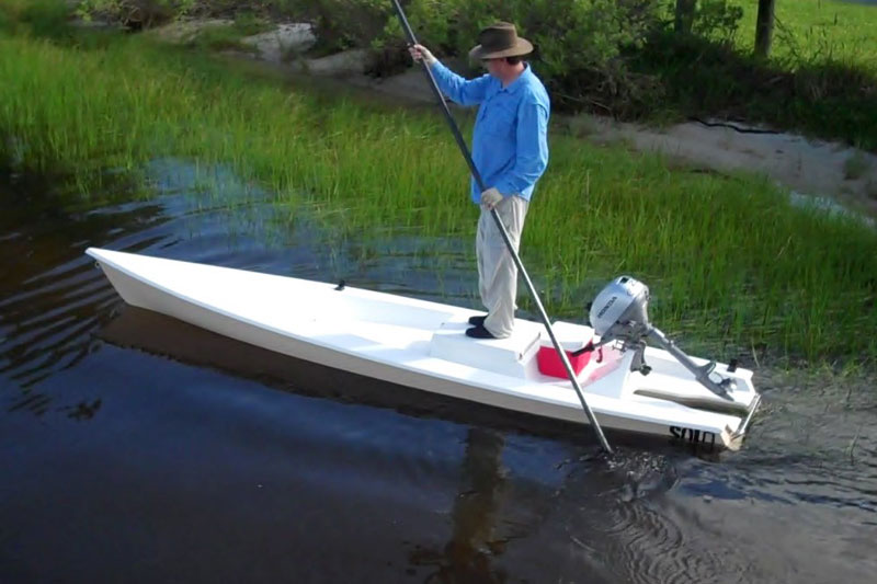 Solo Skiff, The one man fishing boat gallery page SOLO SKIFF