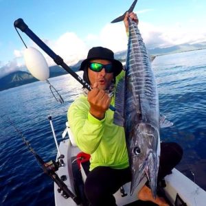 Motorized kayak trolling