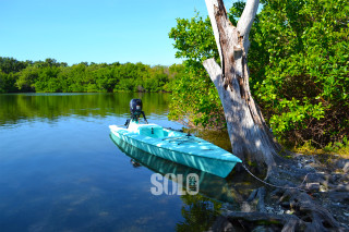 Fishing kayak seafoam 3