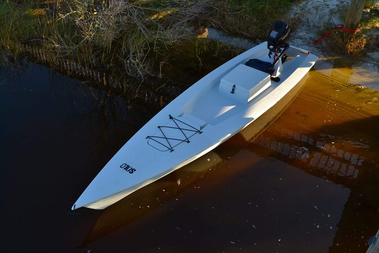 Motorized Kayaks | Solo Skiff