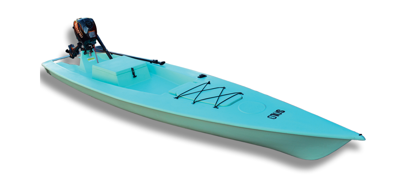 Solo Skiff, A fishing kayak, skiff, and SUP in one.